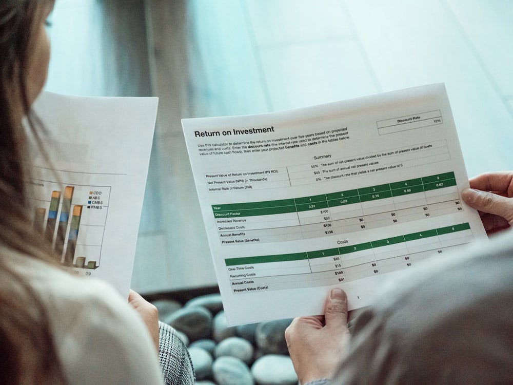 key account manager evaluando métricas