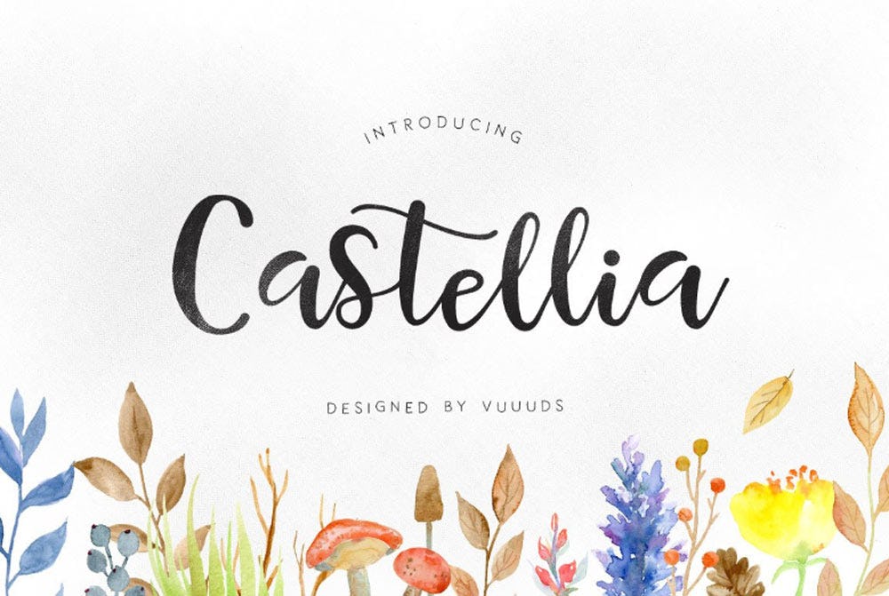 Castellia font