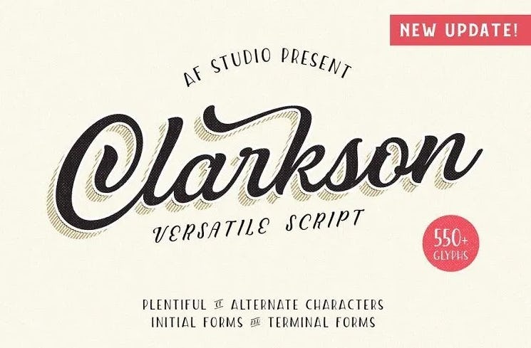 Clarkson Font