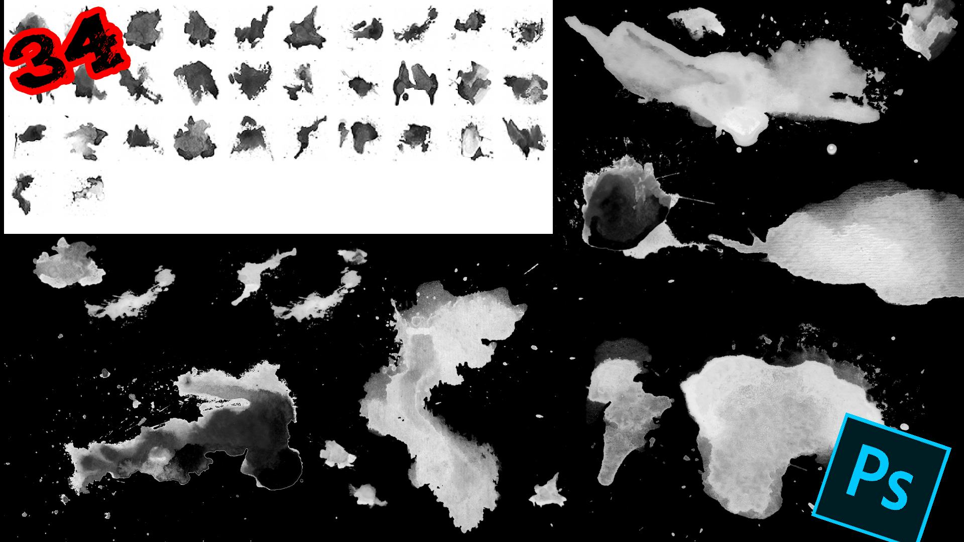 pinceles de acuarela para descargar