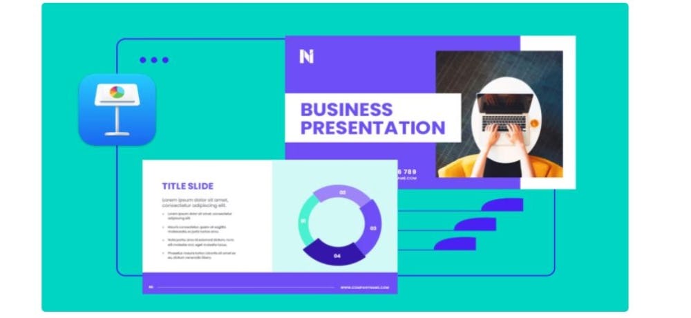 template de Keynote para presentaciones de negocios