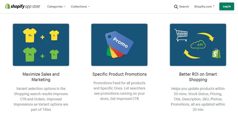 Plugin de Shopify para Google Shopping