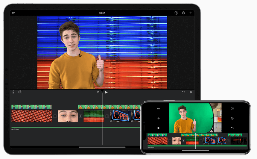 editor de video de imovie