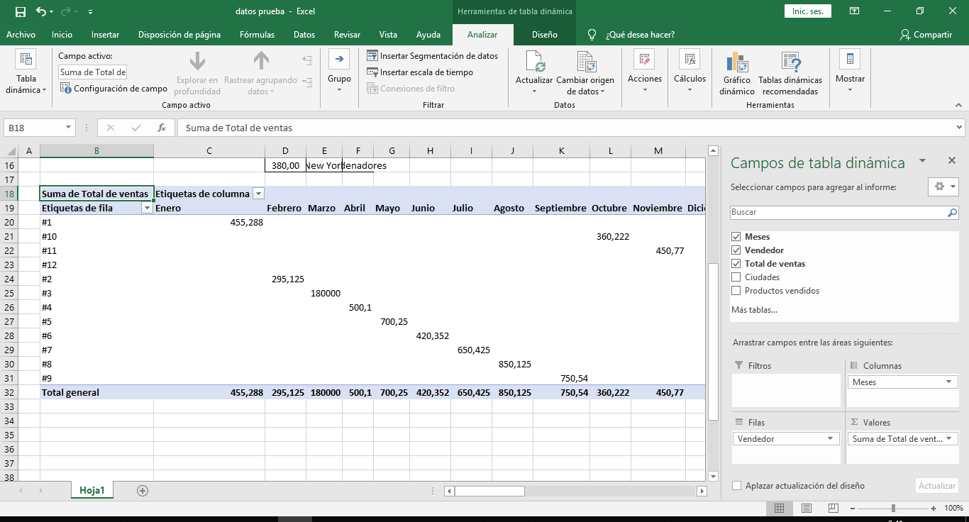 Como crear tablas dinamicas en excel