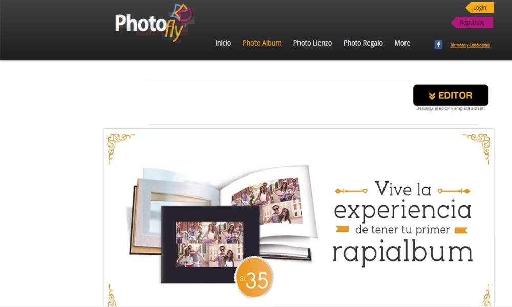 Photofly dentro de las mejores opciones para hacer un álbum de fotos personalizado