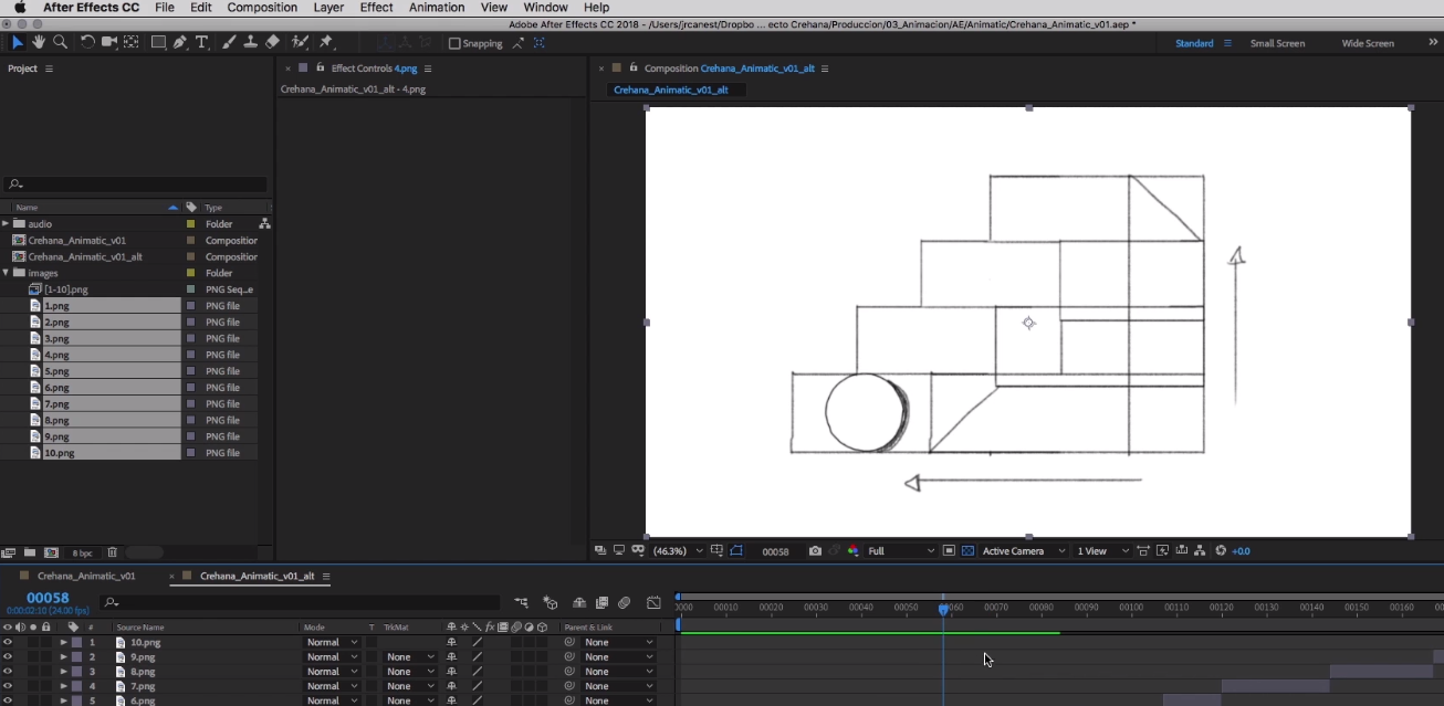Animatics en After Effects