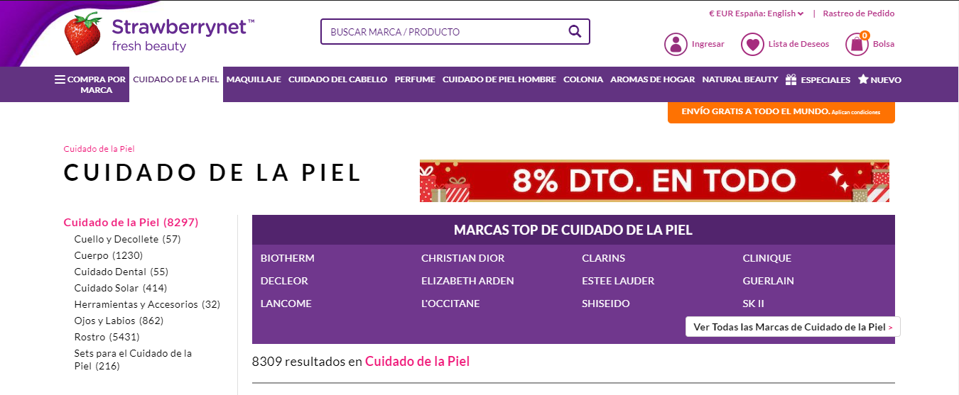 color naranja en paginas web