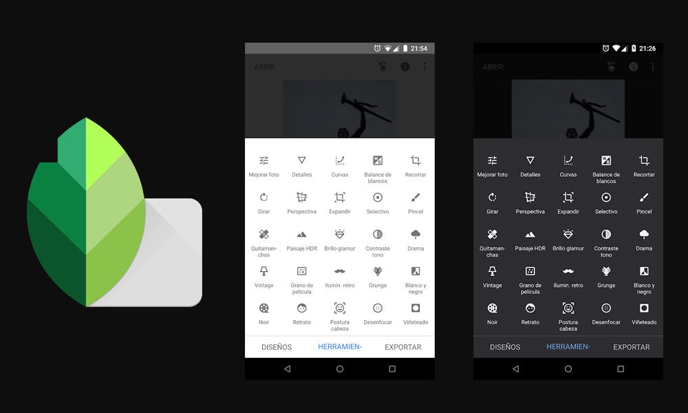 snapseed editor fotos
