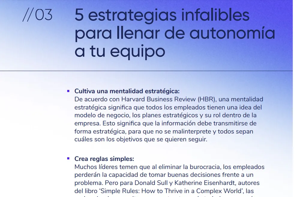 guía para equipos autónomos