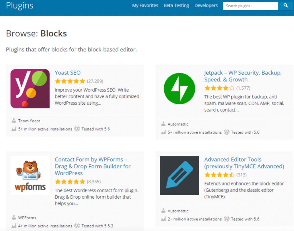 plugins de WordPress