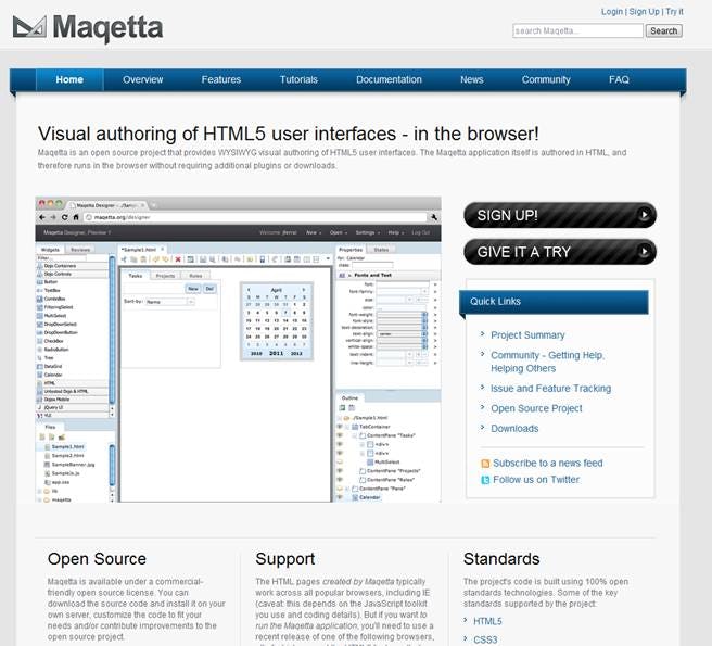 animación de sitios web