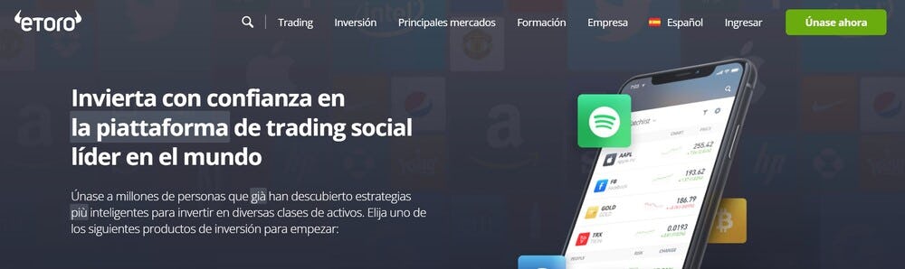 etoro broker de trading