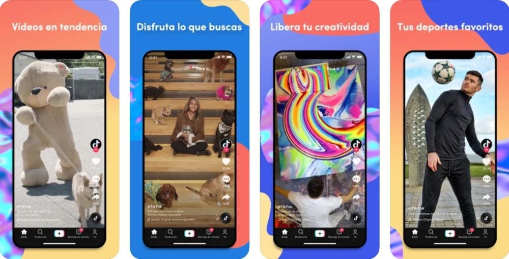 apps más descargadas Tik Tok