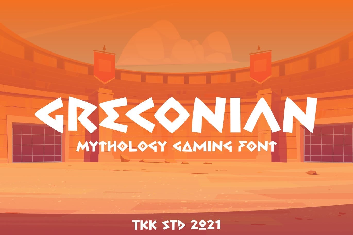 Tipografías para videojuegos Greconian