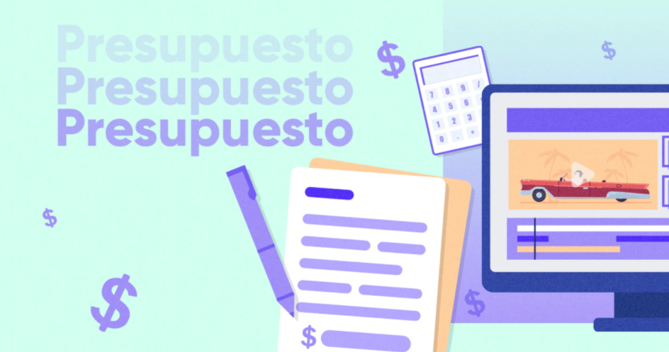 plantilla de presupuesto para animación 2D