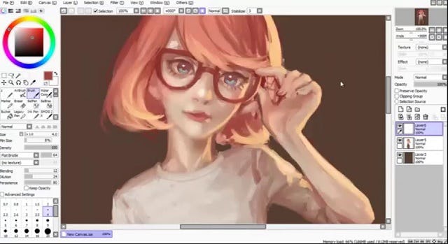 Paint Tool SAI: programa de dibujo
