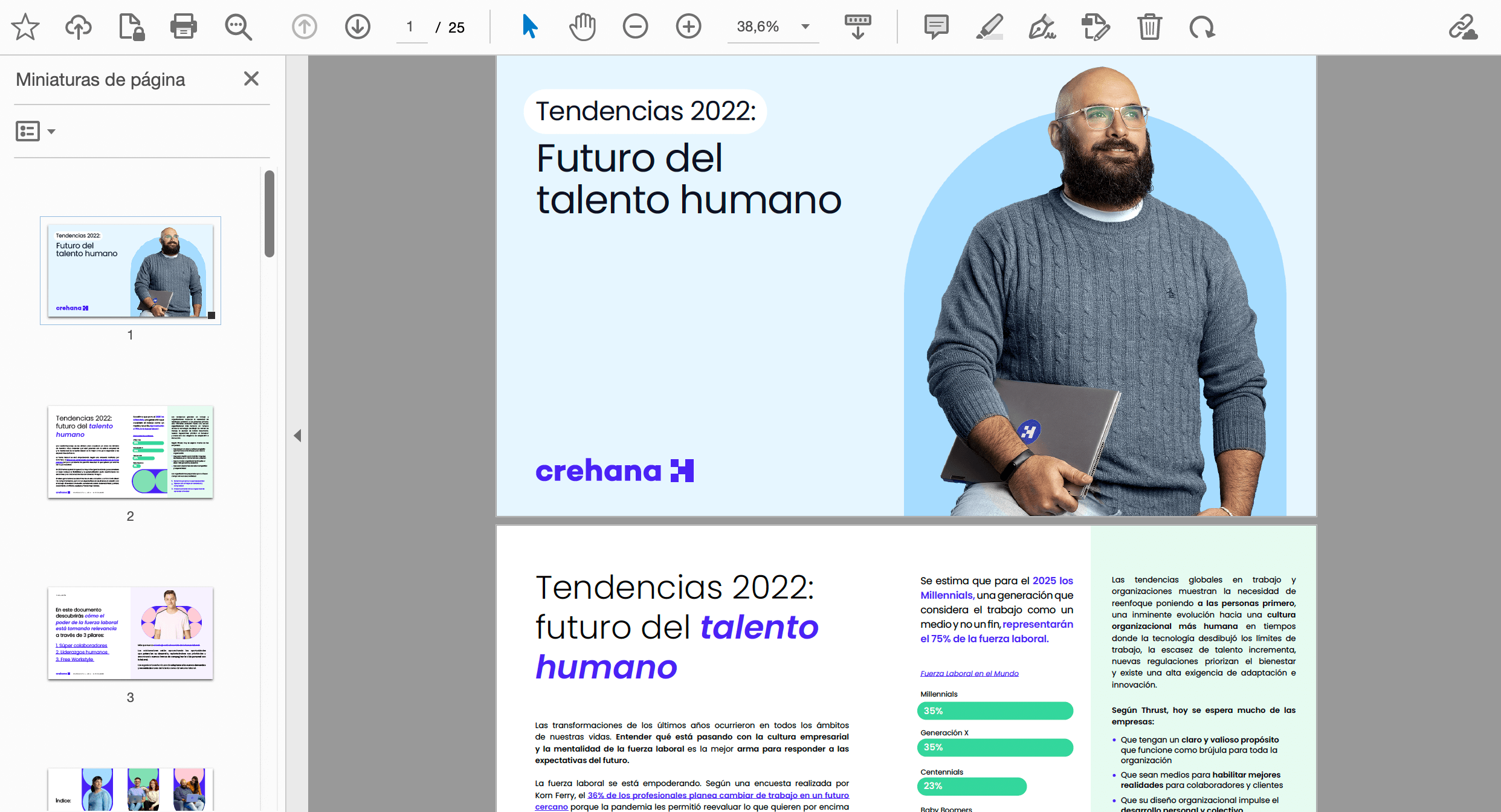ebook sobre las tendencias de talento humano