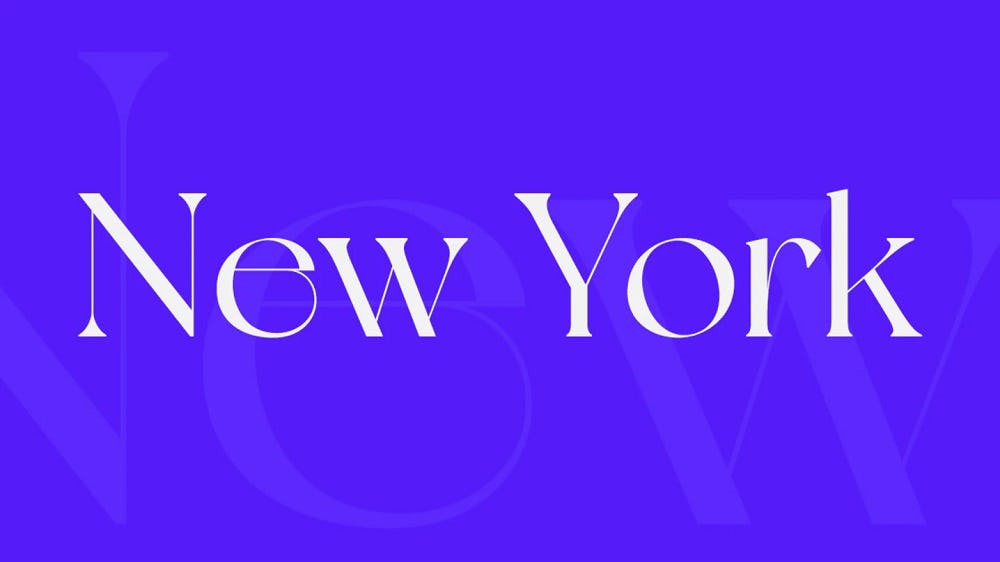 new york font