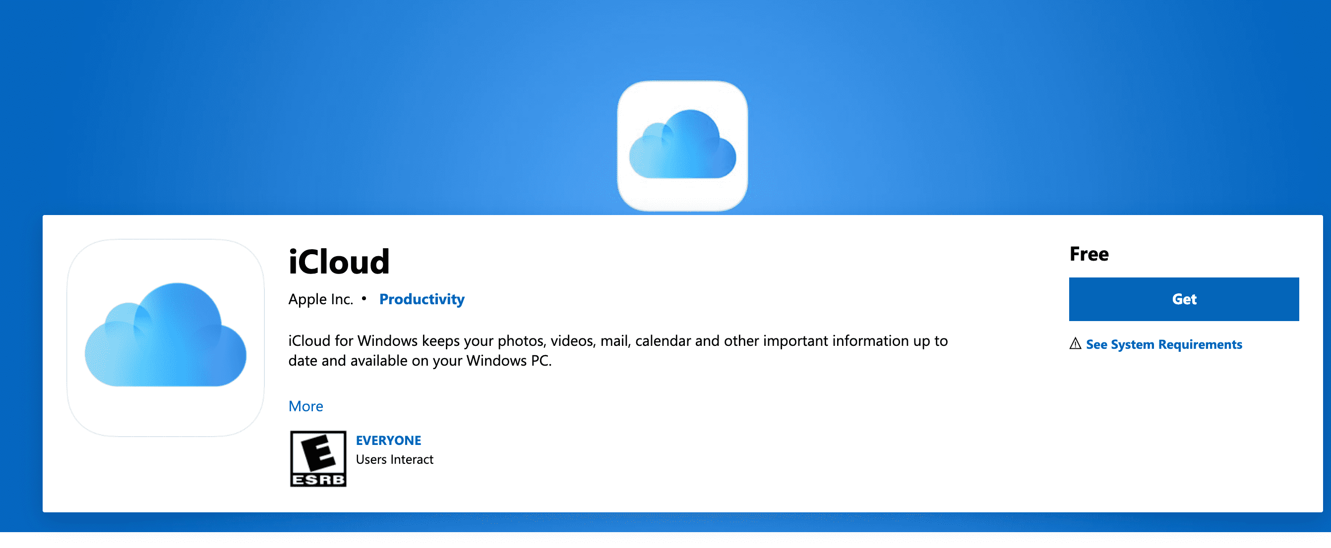 icloud third party windows