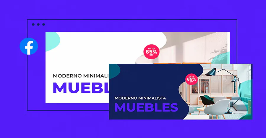plantillas minimalistas para portadas de facebook