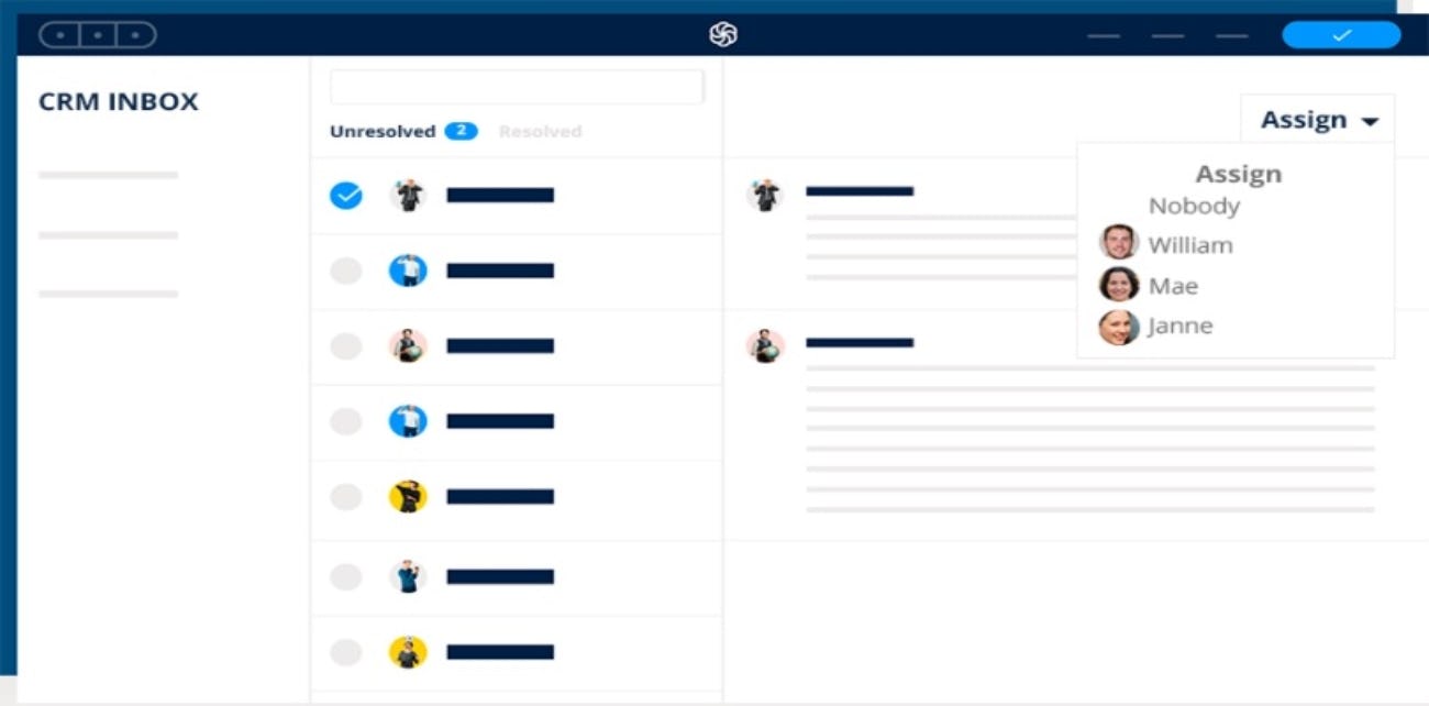 inbox y lista en Sendinblue