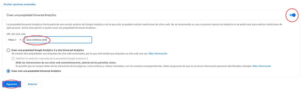 google analytics wordpress pasos registro