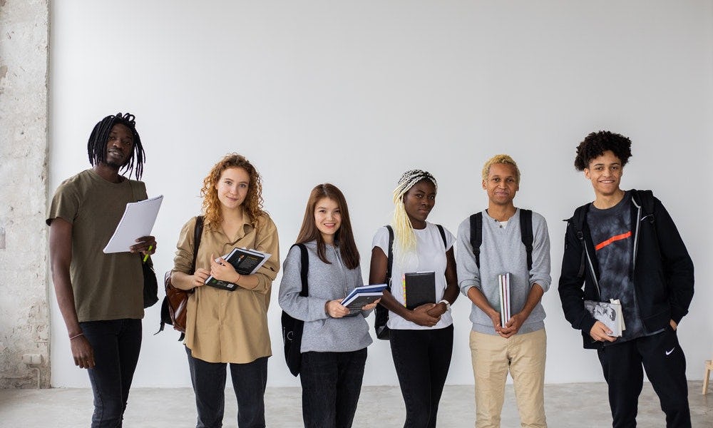 estudiantes de la universidad