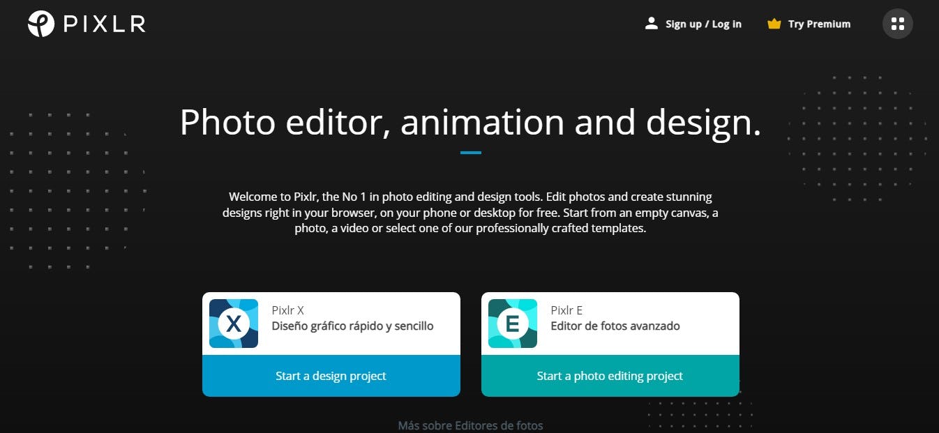 Programa de retoque fotográfico