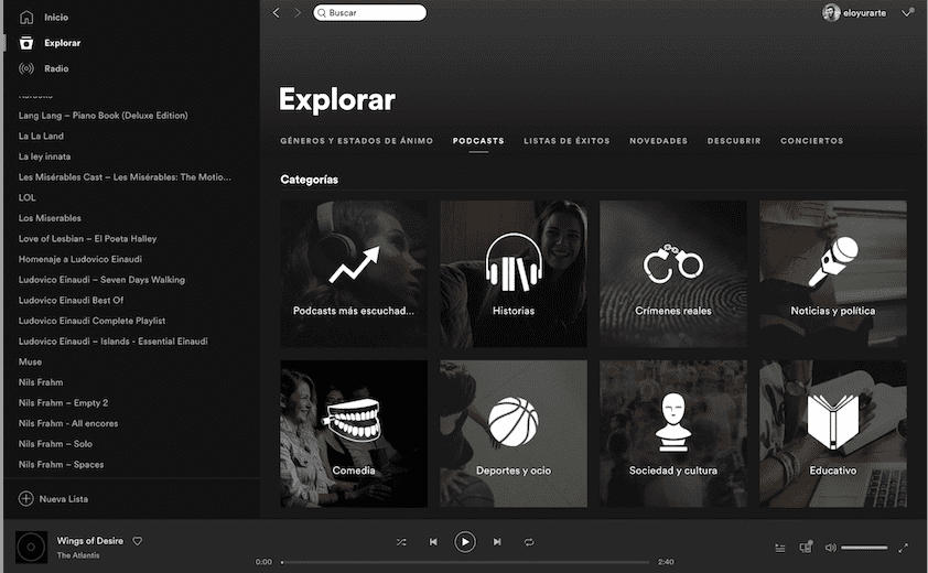 ejemplo spotify gestalt