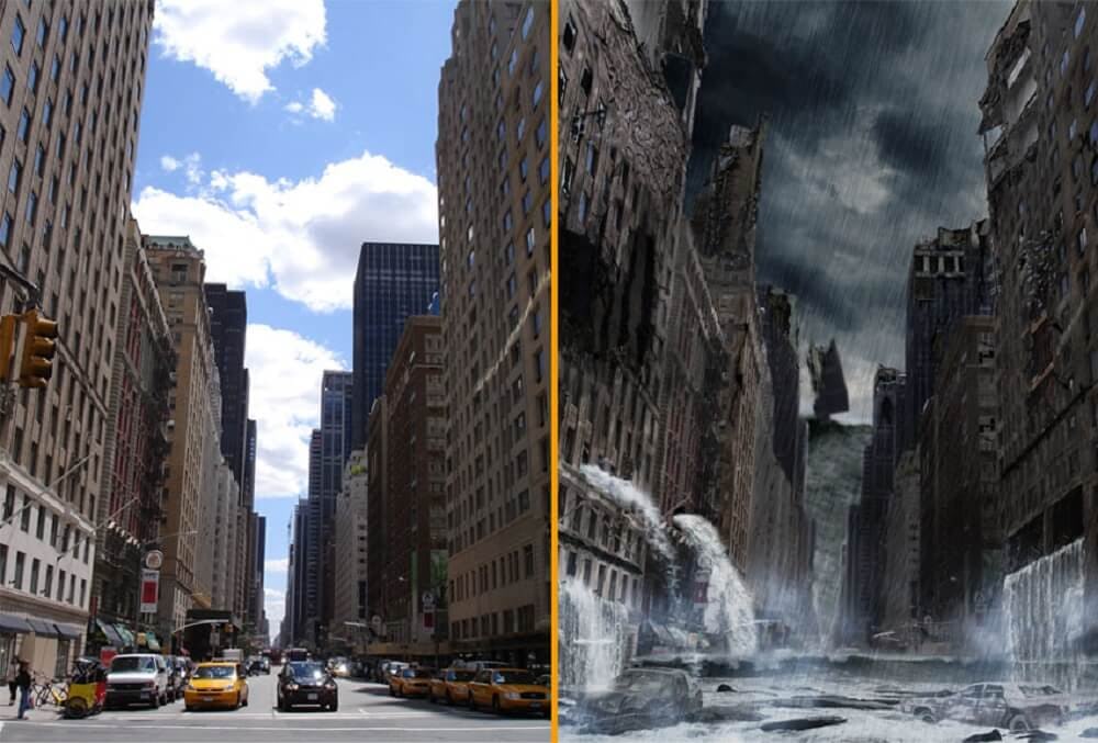 ejemplo de matte painting