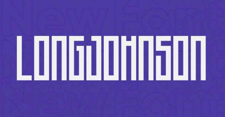 Long Johnson Font