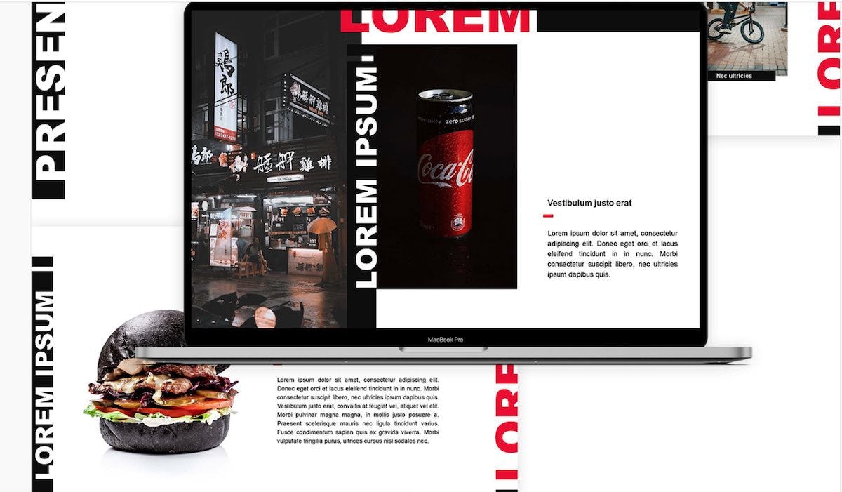 plantilla street branding para keynote