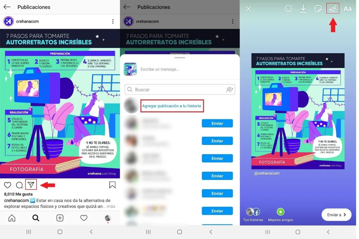 cambiar el fondo de color de otra publicacion
