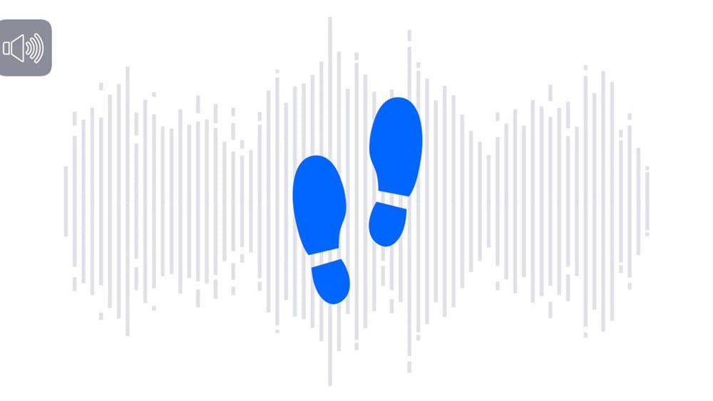 recurso efecto de sonido pasos