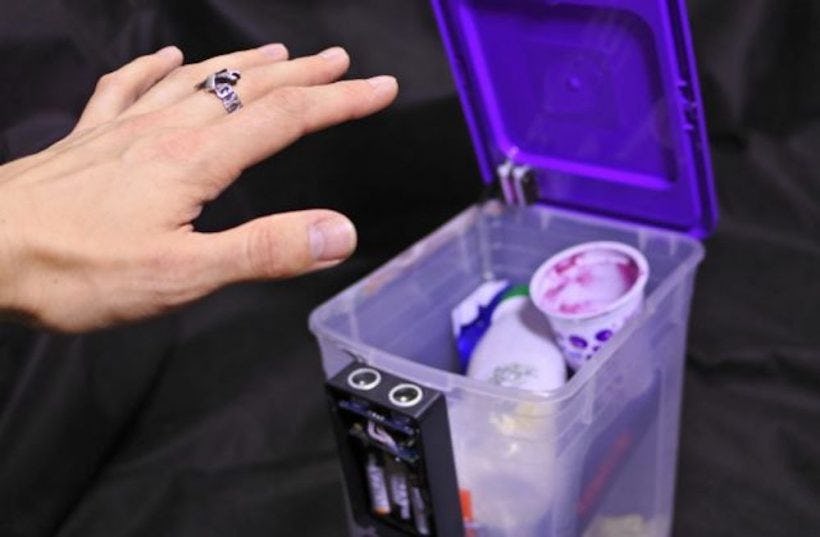 papelera automática con Arduino