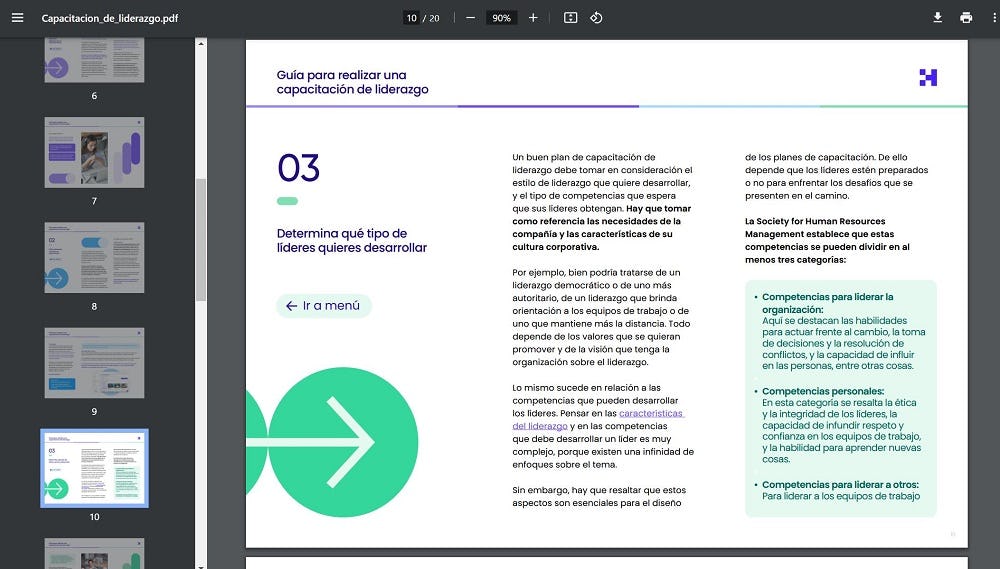 capacitacion en liderazgo guia gratis