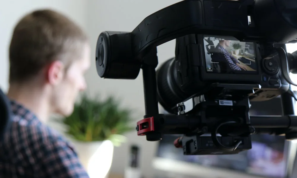 grabando escenas con product placement 