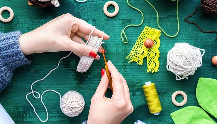 Tipos puntadas crochet