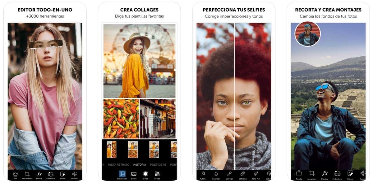 Editor de fotos Picsart