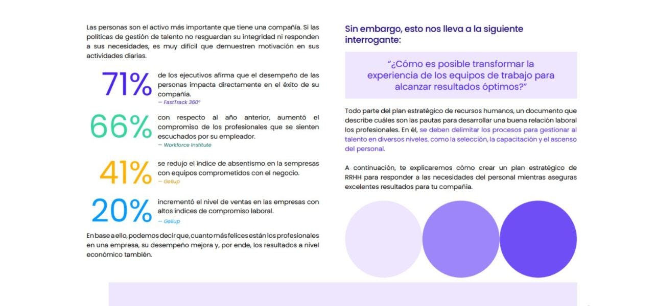 Guía para desarrollar un plan estratégico de Recursos Humanos