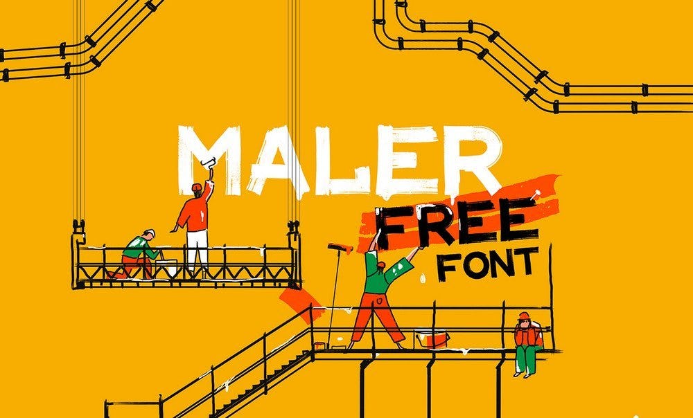 maler font