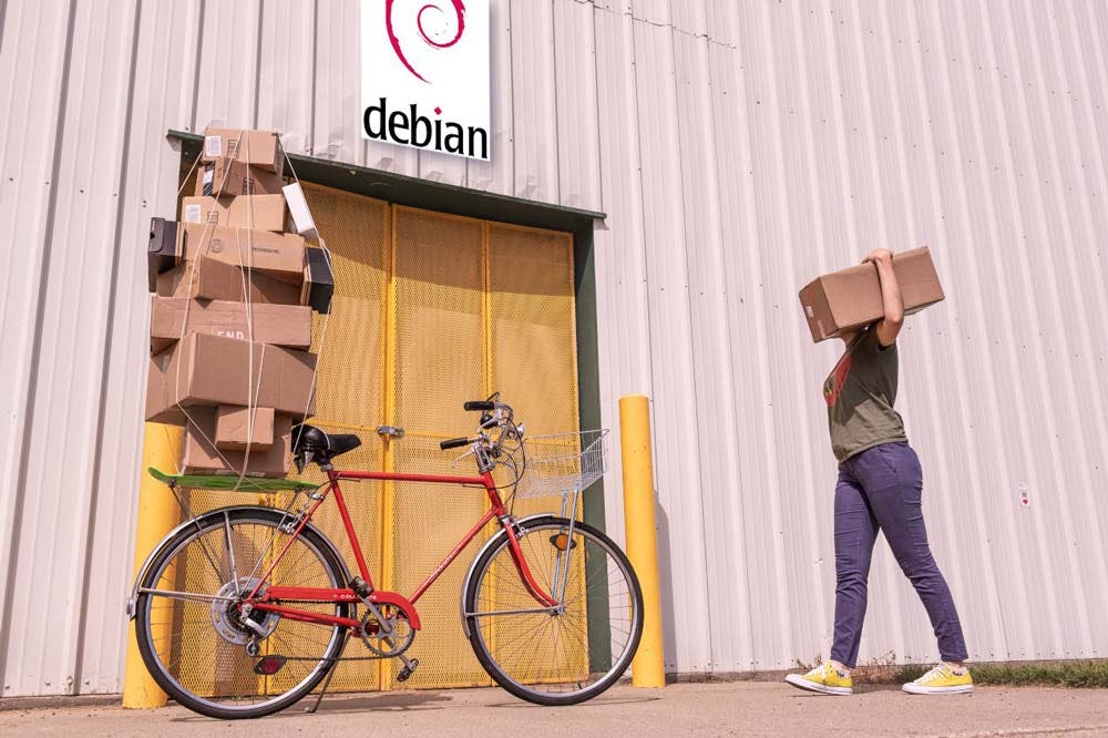 paquetes de software de Debian