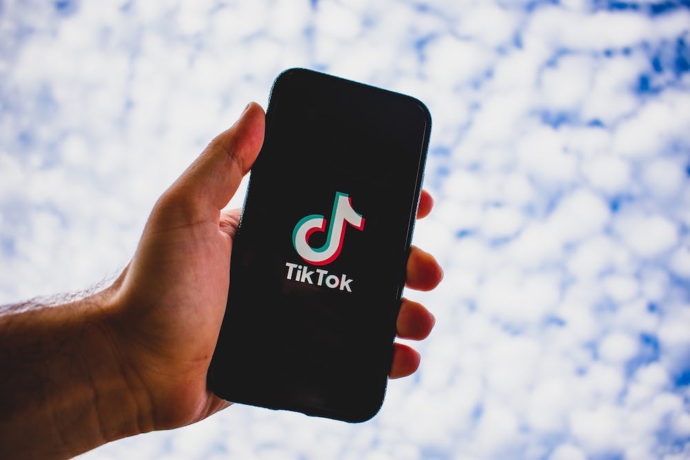 Aplicación de redes sociales Tiktok