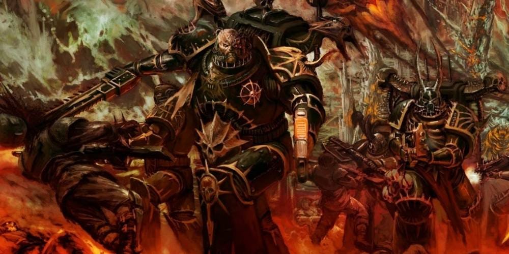 Warhammer 40k marines espaciales del caos