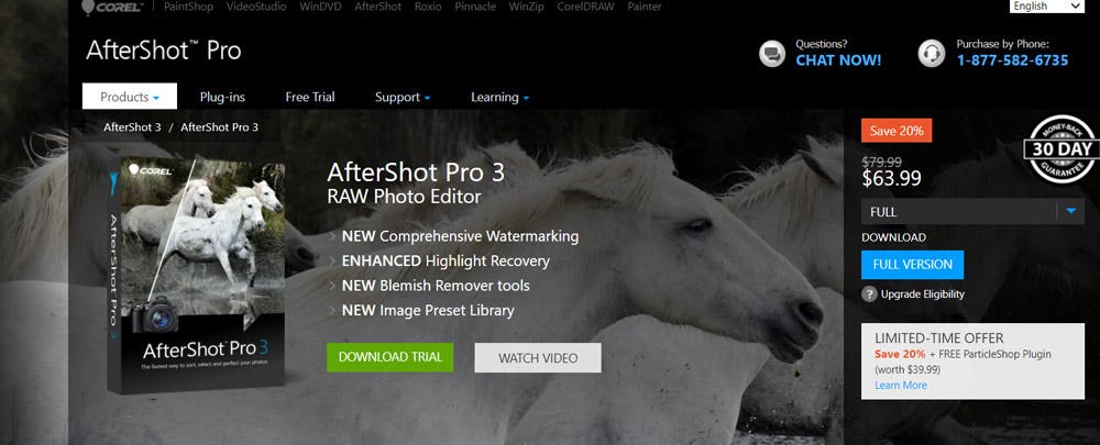 organizar imágenes en Corel Aftershot 3