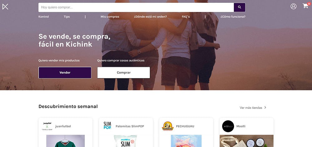 Kichink startup mexicano