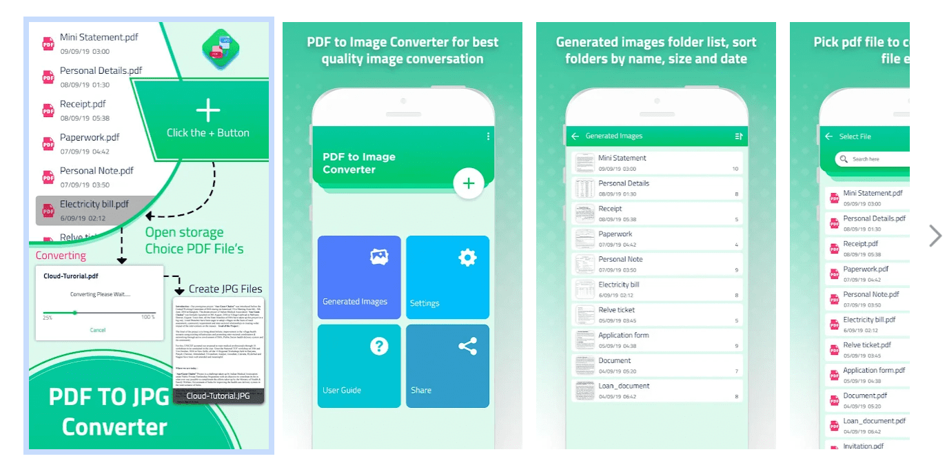 pdf to jpg aplicacion android