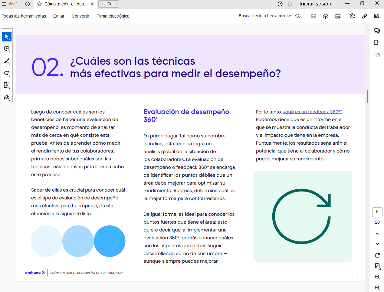 medir el desempeño ebook crehana