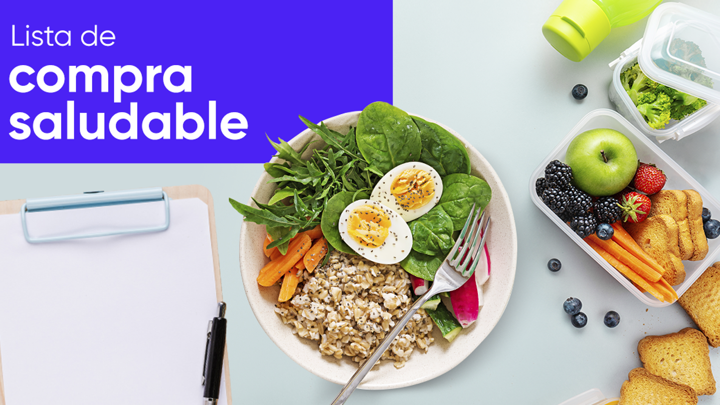 lista de compras saludables Crehana
