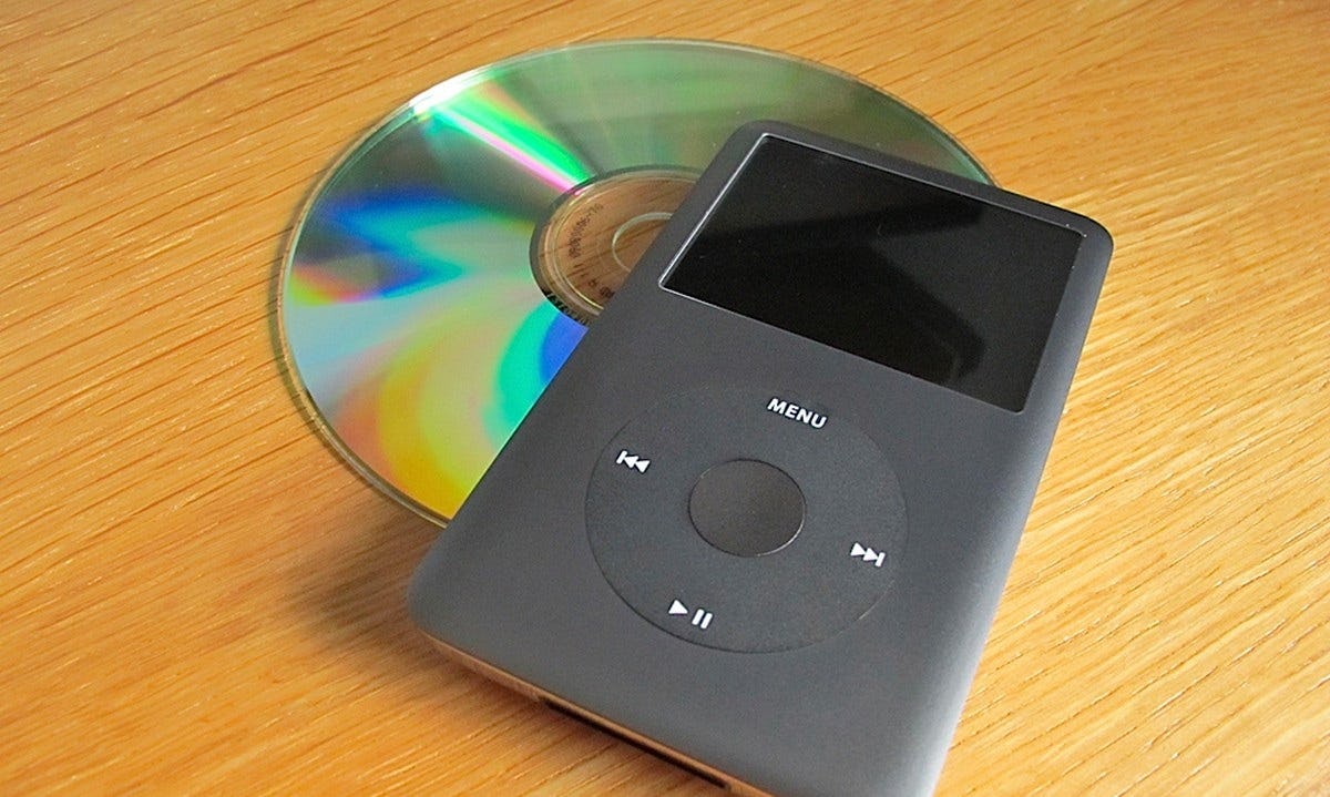 iPod y CD